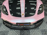 TAKD Carbon Pre-preg Carbon Fiber Hood Bonnet Ver.2 for Porsche 718 Boxster / Cayman & 911 991.1 991.2