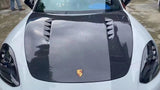 TAKD Pre-preg Carbon Hood for Porsche Panamera & 4 & 4S & GTS & Turbo & Turbo S 971