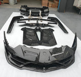 SD Dry Carbon Fibre Conversion Full Body Kit Conversion for Lamborghini Aventador LP700/720/740/750 Upgrade to SVJ Full Body Kit