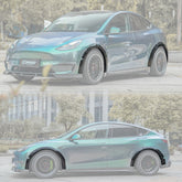 CMST Tuning Carbon Fiber Widebody Wheel Arches for Tesla Model Y