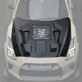 CMST Tuning Carbon Fiber Glass Transparent Hood Ver.2 For Nissan GTR GT-R R35 2017-2022