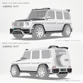 2019 Mercedes Benz G-Class W464 Paktechz Full Dry Carbon Aerodynamics kit