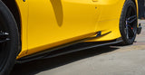 PAKTECHZ Carbon Fiber Side Skirts & Splitters for Ferrari F8 Tributo / Spider