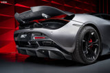SD Carbon McLaren 720s R Style Dry-Carbon Long Tail Wing