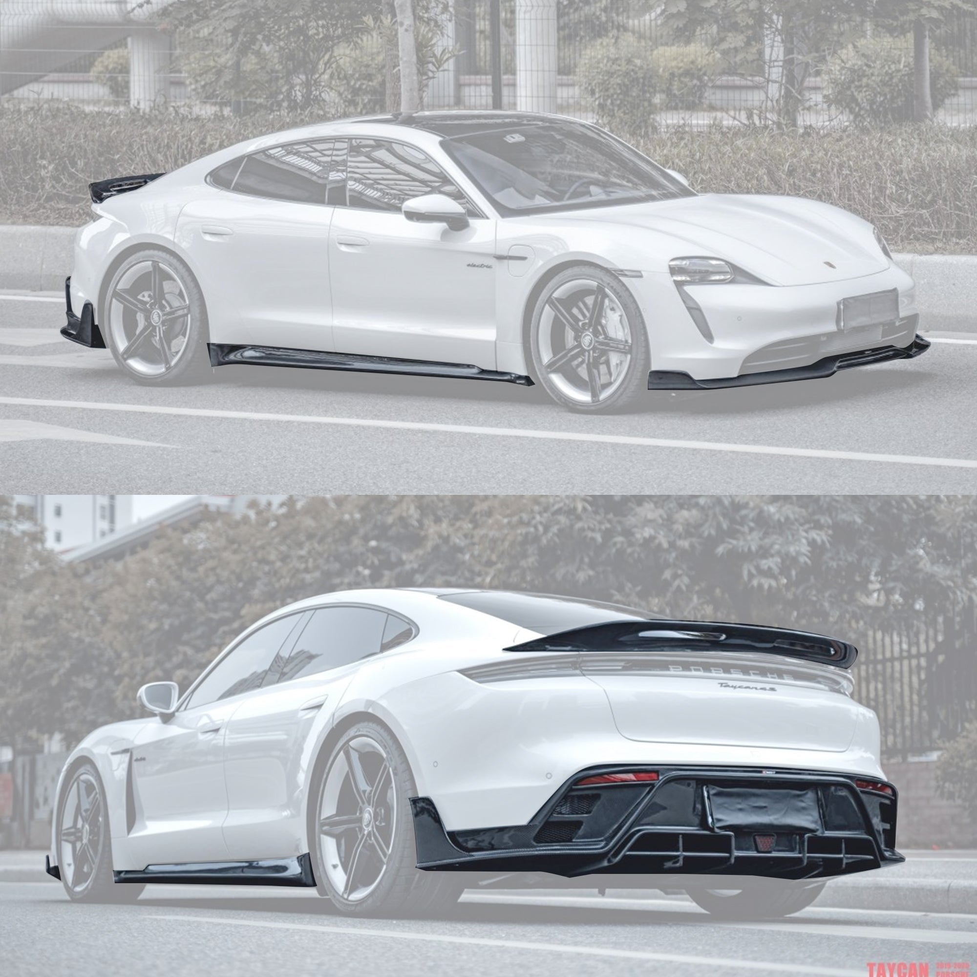 CMST Porsche Taycan Base / 4 / 4S (2020-2025) CMST Carbon Fibre