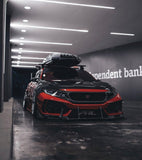 CMST Tuning Carbon Fiber Glass Transparent Hood Bonnet Ver.3  for Honda 10th Gen Civic