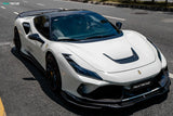 PAKTECHZ Carbon Fiber Rear Wing Spoiler for Ferrari F8 Tributo / Spider