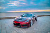 TAKD Carbon Pre-preg Carbon Fiber Hood Bonnet Porsche 718 Boxster / Cayman & 911 991.1 991.2