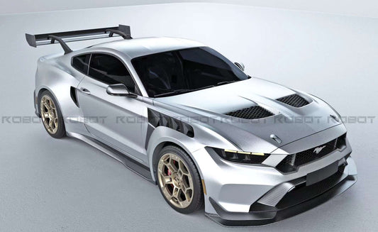 Transform Your Ford Mustang into a GTD with Robot's Widebody Kit: The Ultimate Upgrade for 2024+ Models