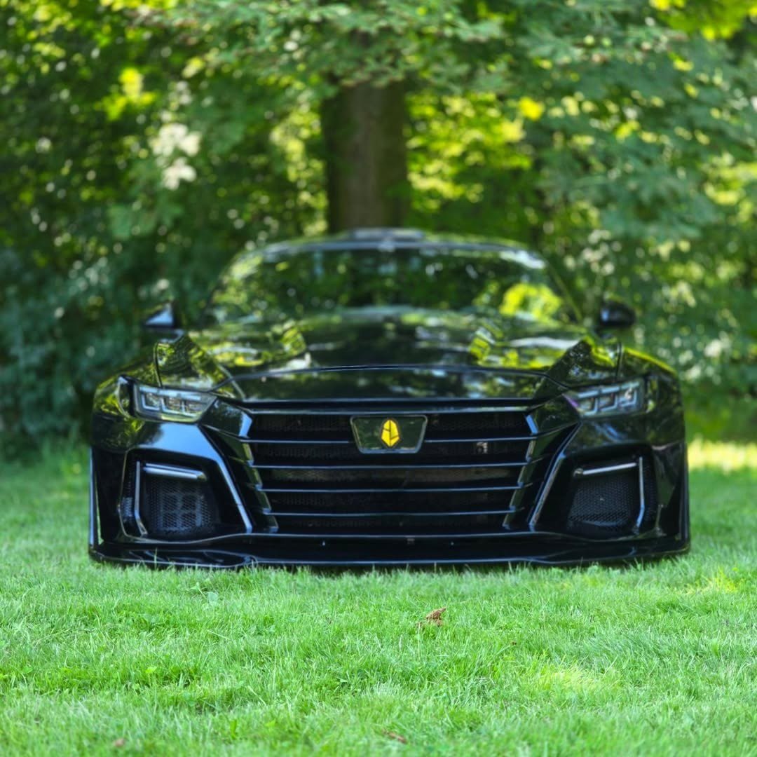 Black — Robot Craftsman Ford Mustang Dawn Widebody Kit 2015-2023