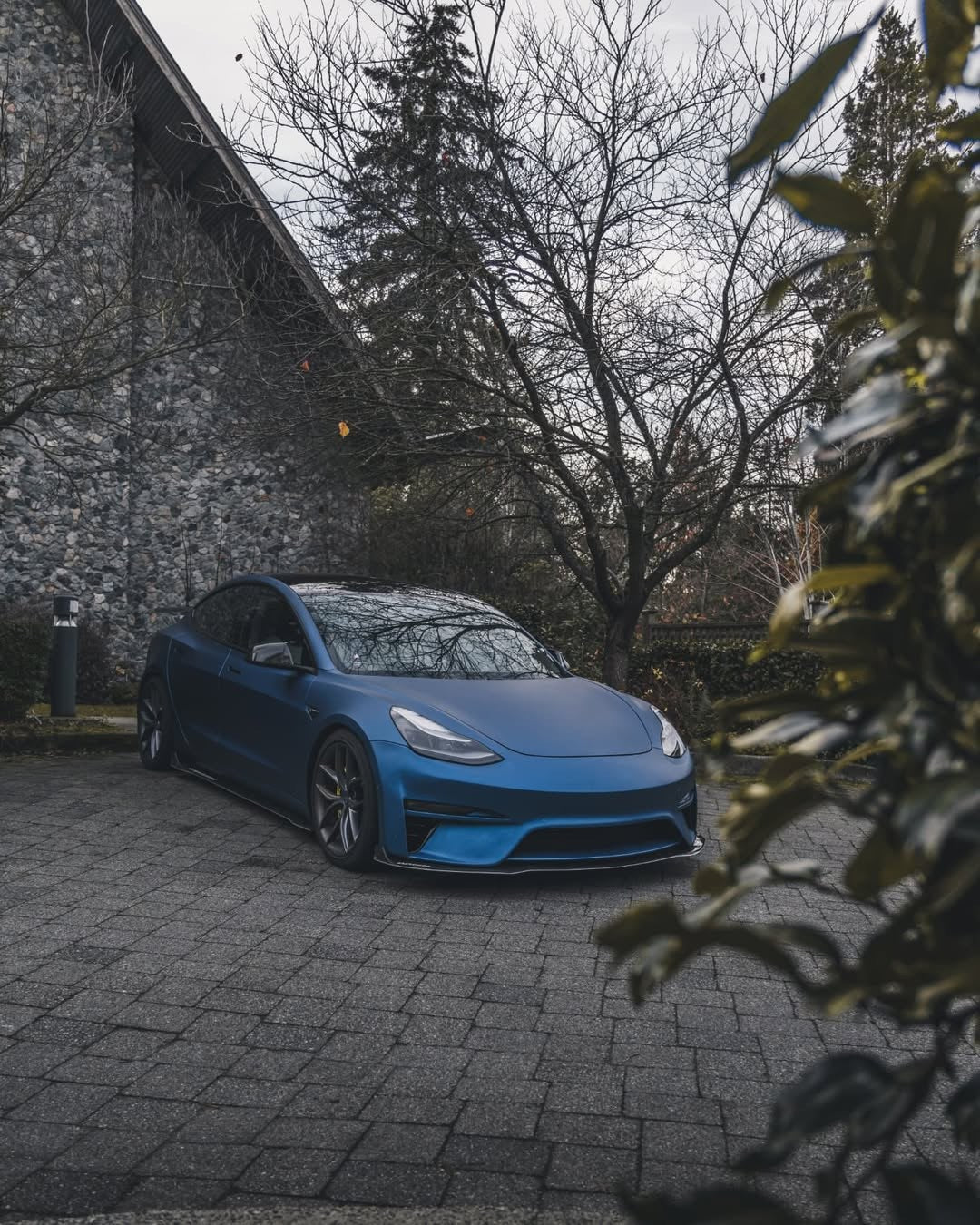 Blue Canada — Robot Craftsman Tesla Model 3 Crypton Fibre Glass Reinforced Plastic Complete Body Kit (FRP)