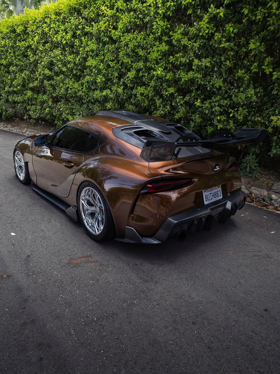 Bronze — Robot Craftsman Toyota GR Supra GT Wing, Roof Scoop & Rear Window Louver