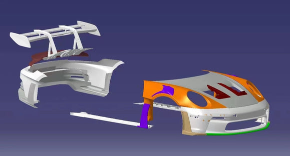 Coming Soon – Dry-Carbon Fibre Program for the Porsche GT3RS! - Robot Bodykits