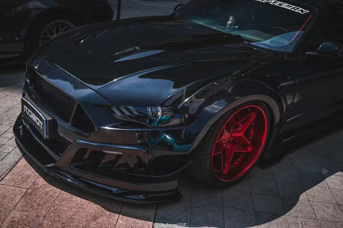 Ford Mustang — Robot Craftsman V2 Bodykit | Black