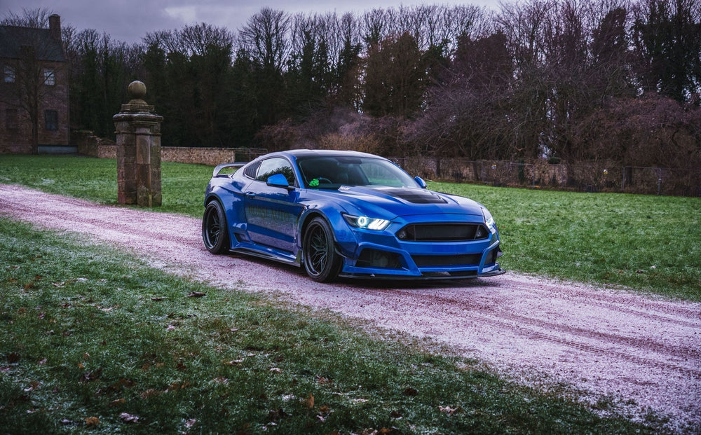Ford Mustang — Robot Craftsman V2 Bodykit | Blue Scotland