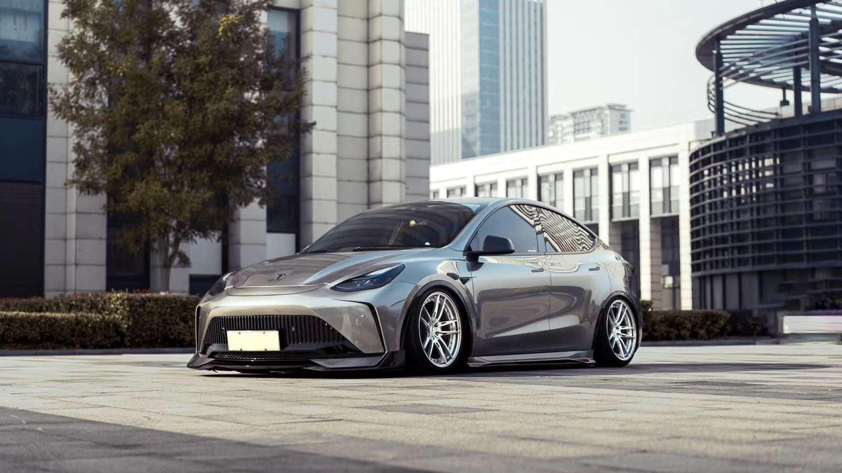 Grey — Robot Craftsman Tesla Model Y Starship Polypropylene (PP) Full Bodykit