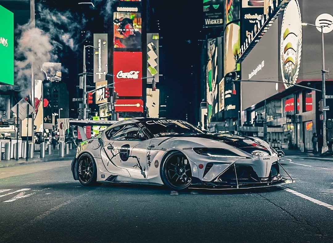 Japan Livery — Robot Hyperion (Style B) Toyota GR Supra Moray Full Widebody Kit