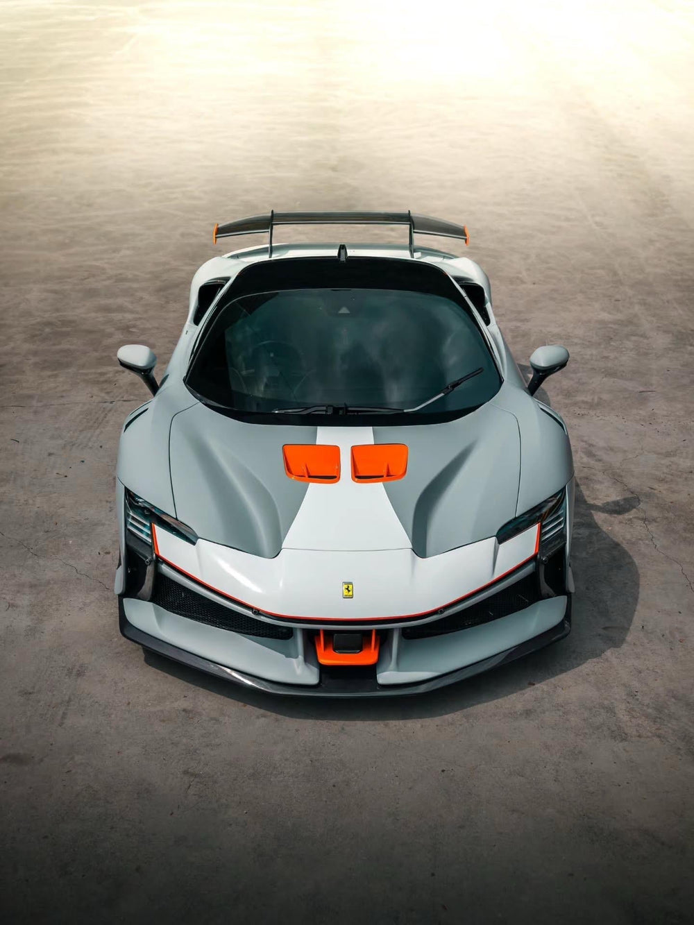Malaysia No Front Camera — Ferrari SF90XX Style Conversion Kit for SF90 – Complete Prepeg Carbon Body Kit