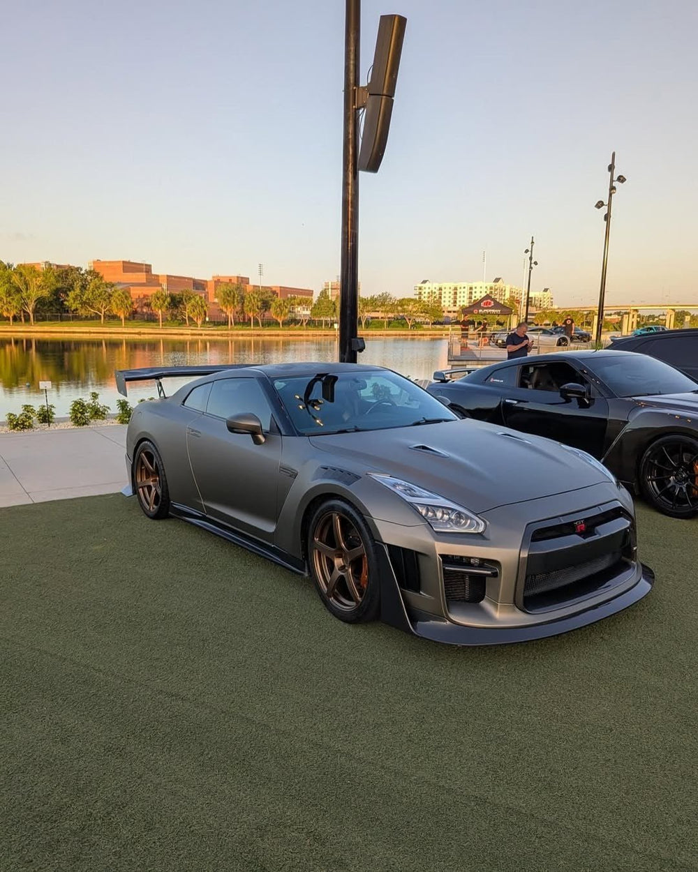 Nissan GT-R R35 — Robot Craftsman Bodykit | Grey Wrapped