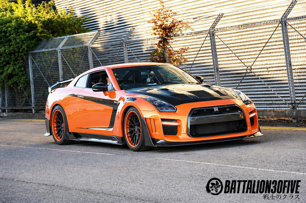 Nissan GT-R R35 — Robot Craftsman Bodykit | Orange FD Racing