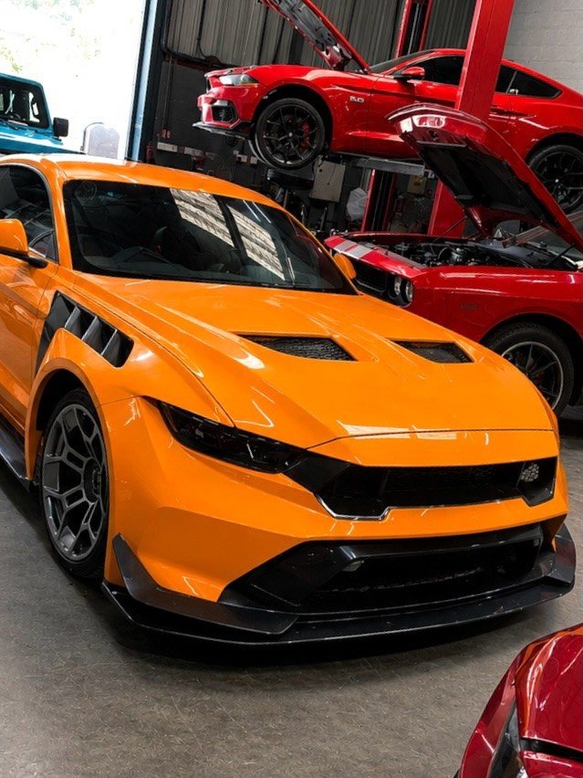 Orange Dubai — Robot Ford Mustang V5 GTR Widebody Kit for S550.1 & S550.2