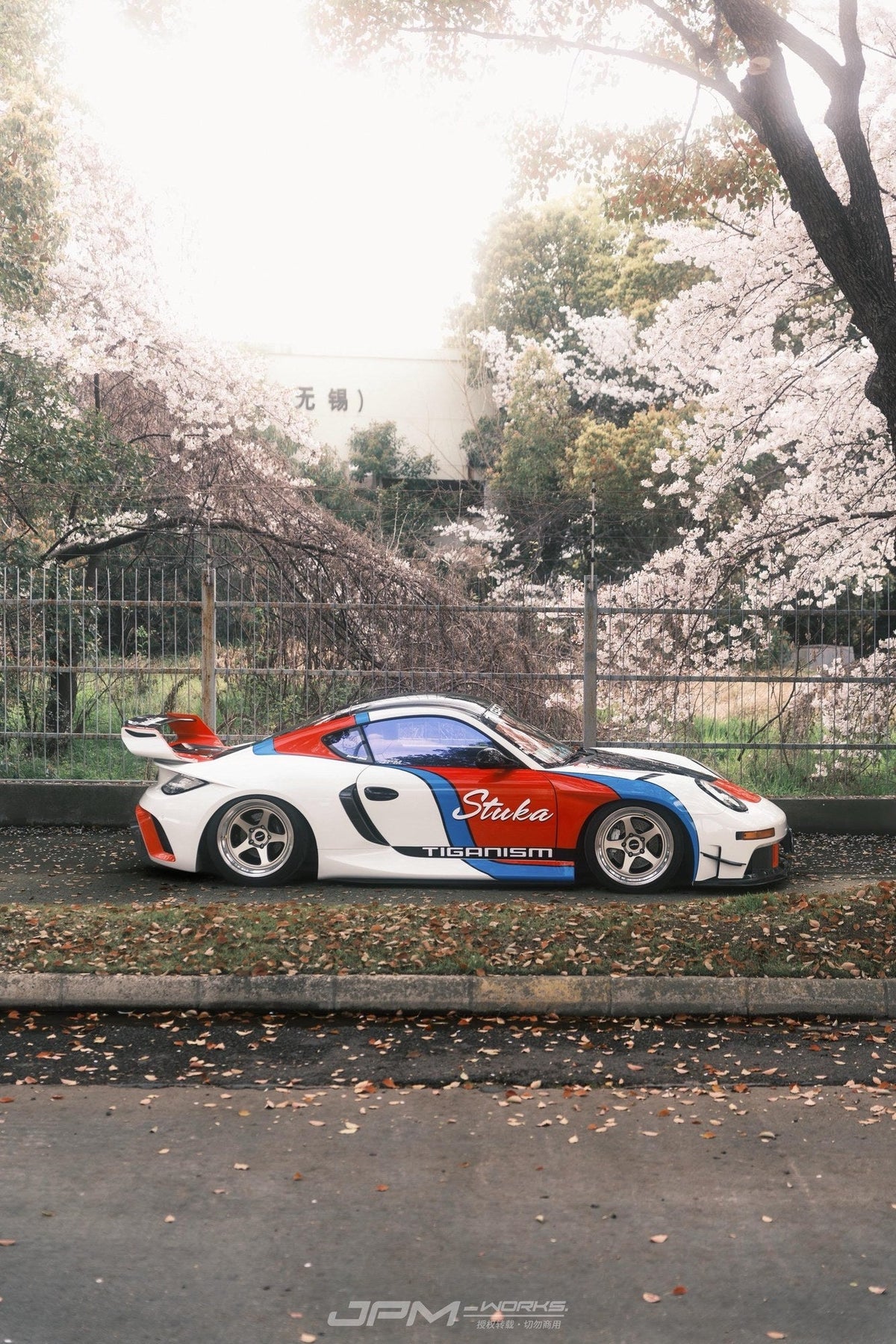Porsche Cayman 987.2 — Robot Stuka Widebody | Racing Livery