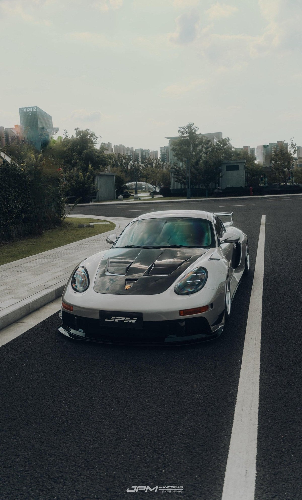 Porsche Cayman 987.2 — Robot Stuka Widebody | Silver