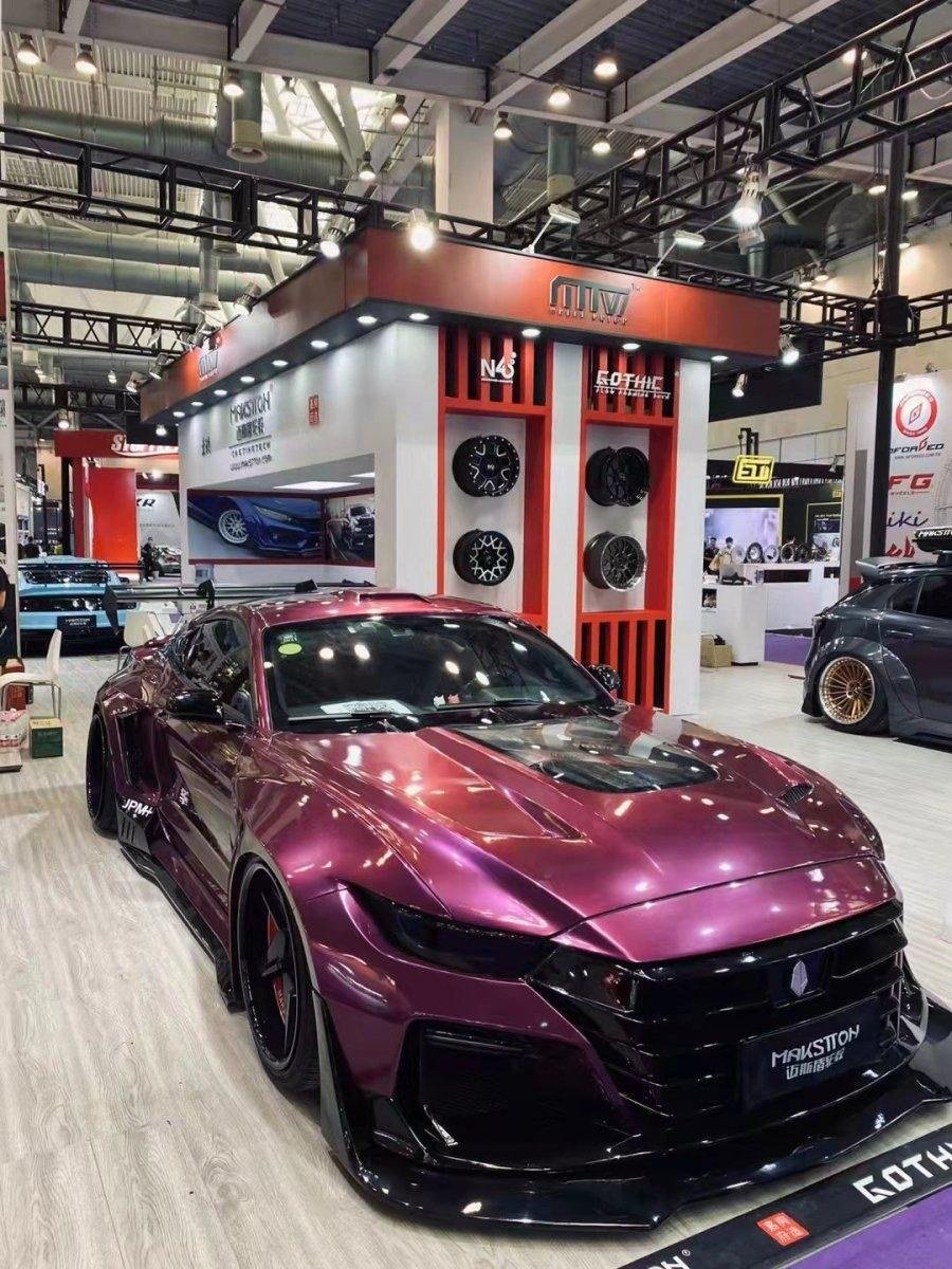 Purple — Robot Craftsman Ford Mustang Dawn Widebody Kit 2015-2023