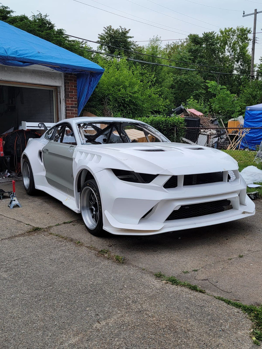 Race Car USA — Robot Ford Mustang V5 GTR Widebody Kit for S550.1 & S550.2