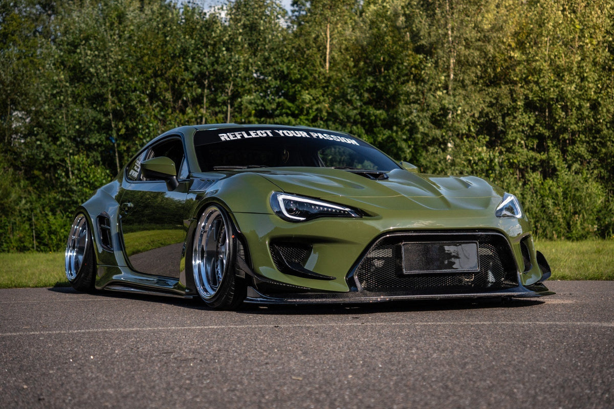 Dark Green Robot Craftsman Widebody — GT86 / BRZ / FR-S