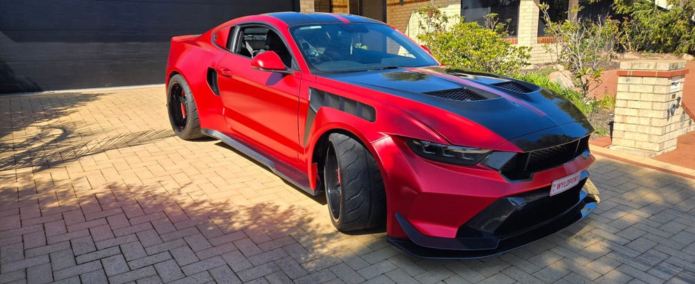 Red Australia — Robot Ford Mustang V5 GTR Widebody Kit for S550.1 & S550.2
