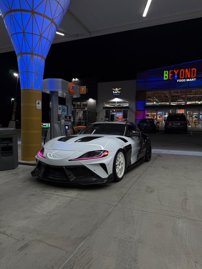 Toyota GR Supra — Robot Alerion B Bodykit | White