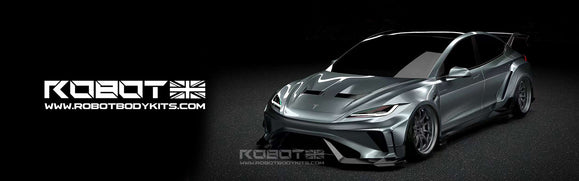 Transform Your Tesla Model 3 Highland with Robot's "HACKER" Widebody Kit - Robot Bodykits