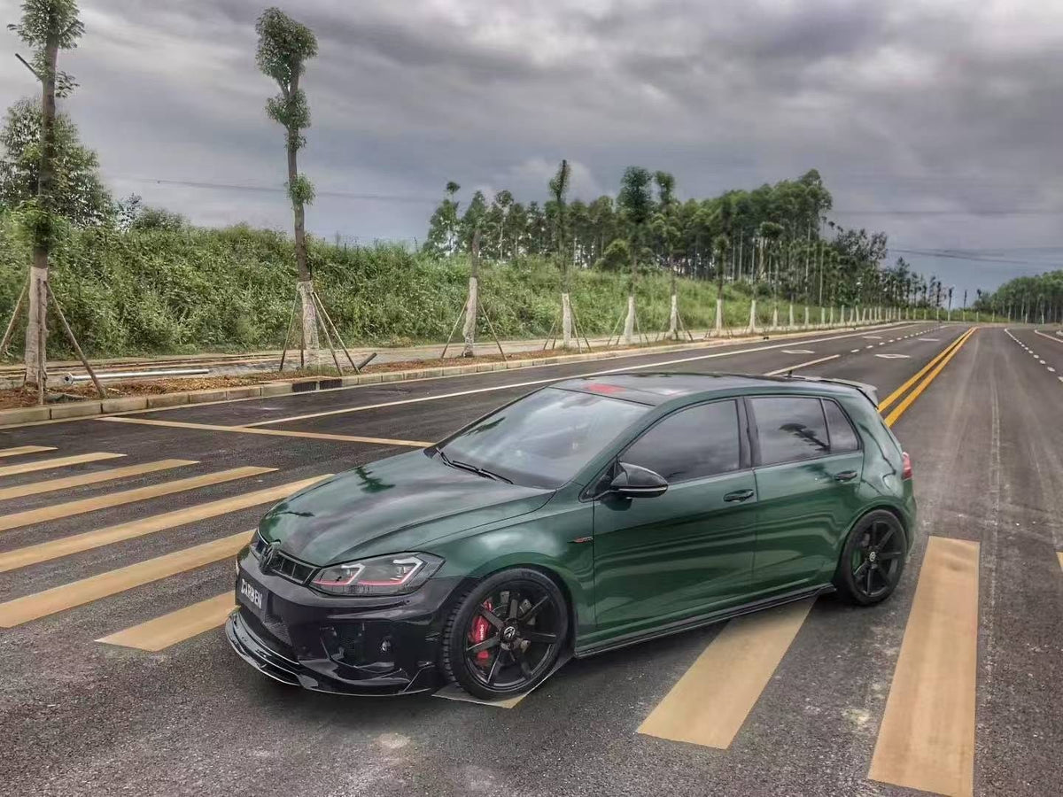 Volkswagen Golf Mk7 / Mk7.5 — Robot Craftsman Front Bumper | Green