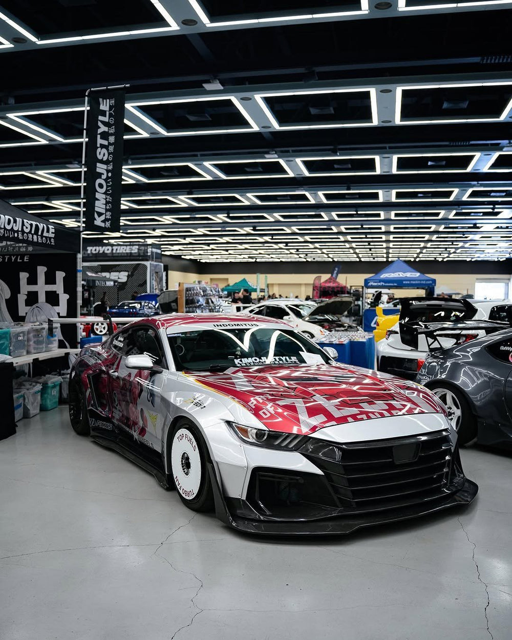 Wrapped — Robot Craftsman Ford Mustang Dawn Widebody Kit 2015-2023