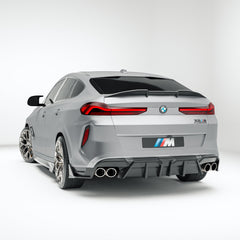 BMW X6M F96 LCI Carbon Fiber Rear Diffuser