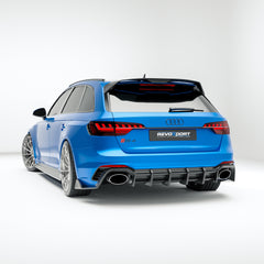 Audi RS4 B9.5 Facelift Carbon Fiber Rear Diffuser