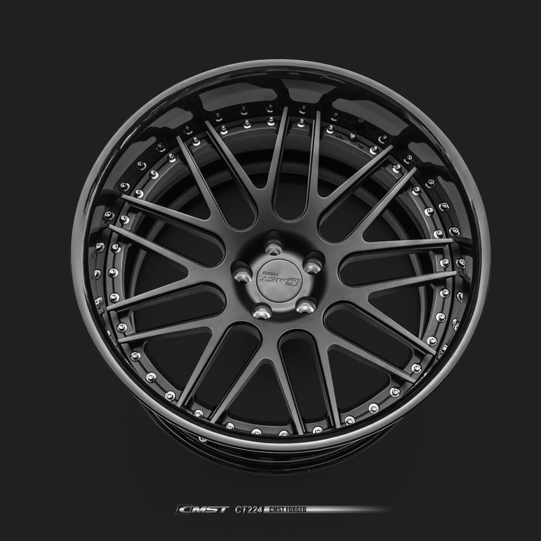 CMST 2-Piece Custom Forged Wheels CT224 - Robot Bodykits