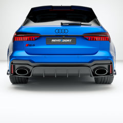 Audi RS6 C8 Carbon Fiber Rear Diffuser