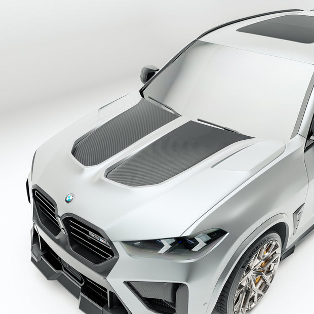 BMW X5M F95 LCI Carbon Fiber Hood