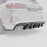 BMW X5M F95 LCI Carbon Fiber Rear Diffuser