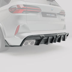 BMW X5M F95 LCI Carbon Fiber Rear Diffuser