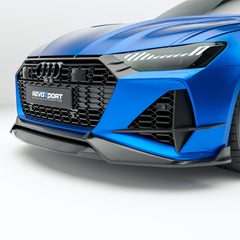 Audi RS6 C8 Carbon Fiber Bumper Canards