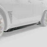 BMW X5M F95 LCI Carbon Fiber Side Skirts