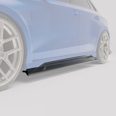 Audi RS3 8Y Sportback Carbon Fiber Side Skirts