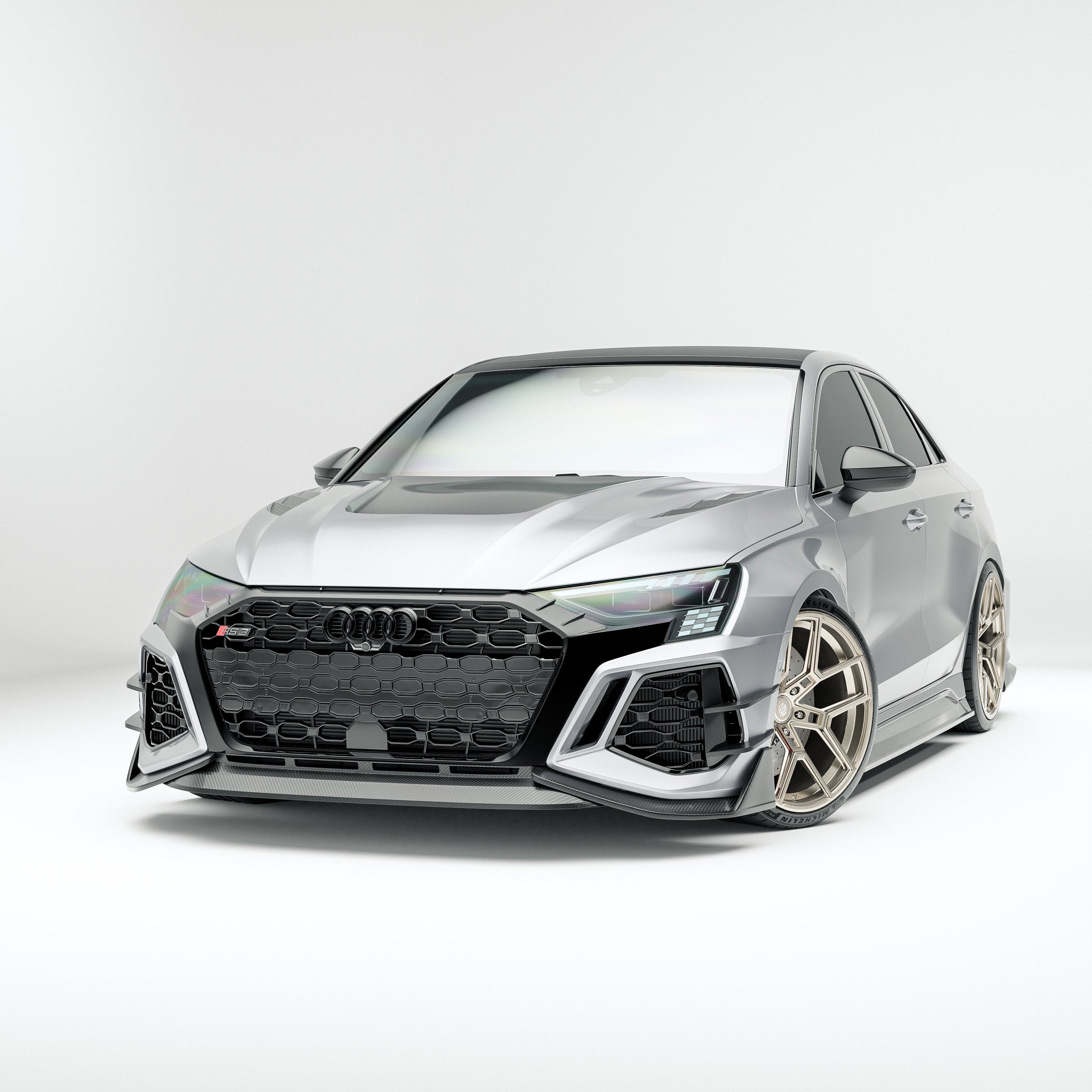 Audi RS3 8Y Limousine Carbon Fiber Bodykit
