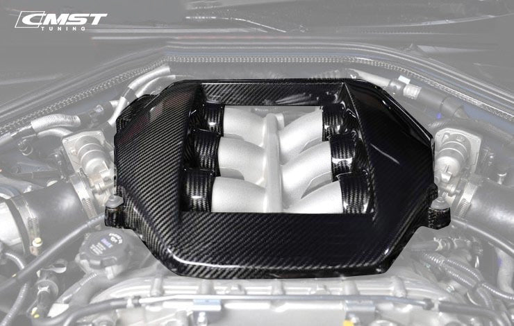 CMST Carbon Fiber Engine Cover for Nissan GTR GT-R R35 2008-2016 - Robot Bodykits