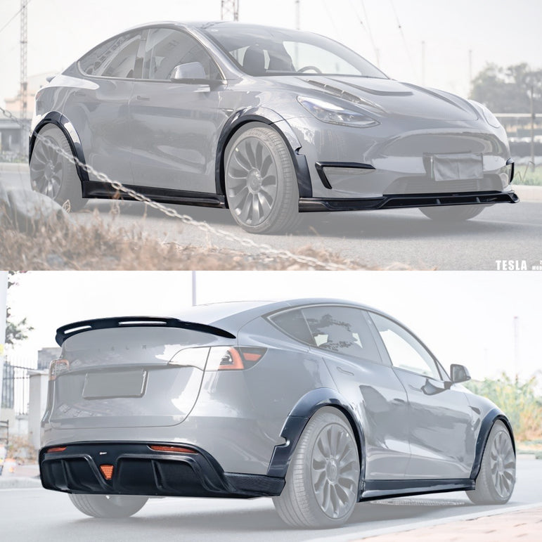 CMST Tuning Carbon Fiber Package Style B for Tesla Model Y - Robot Bodykits