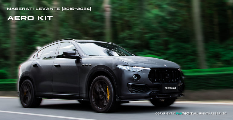 Maserati Levante Paktechz Full Dry Carbon Aerodynamics kit