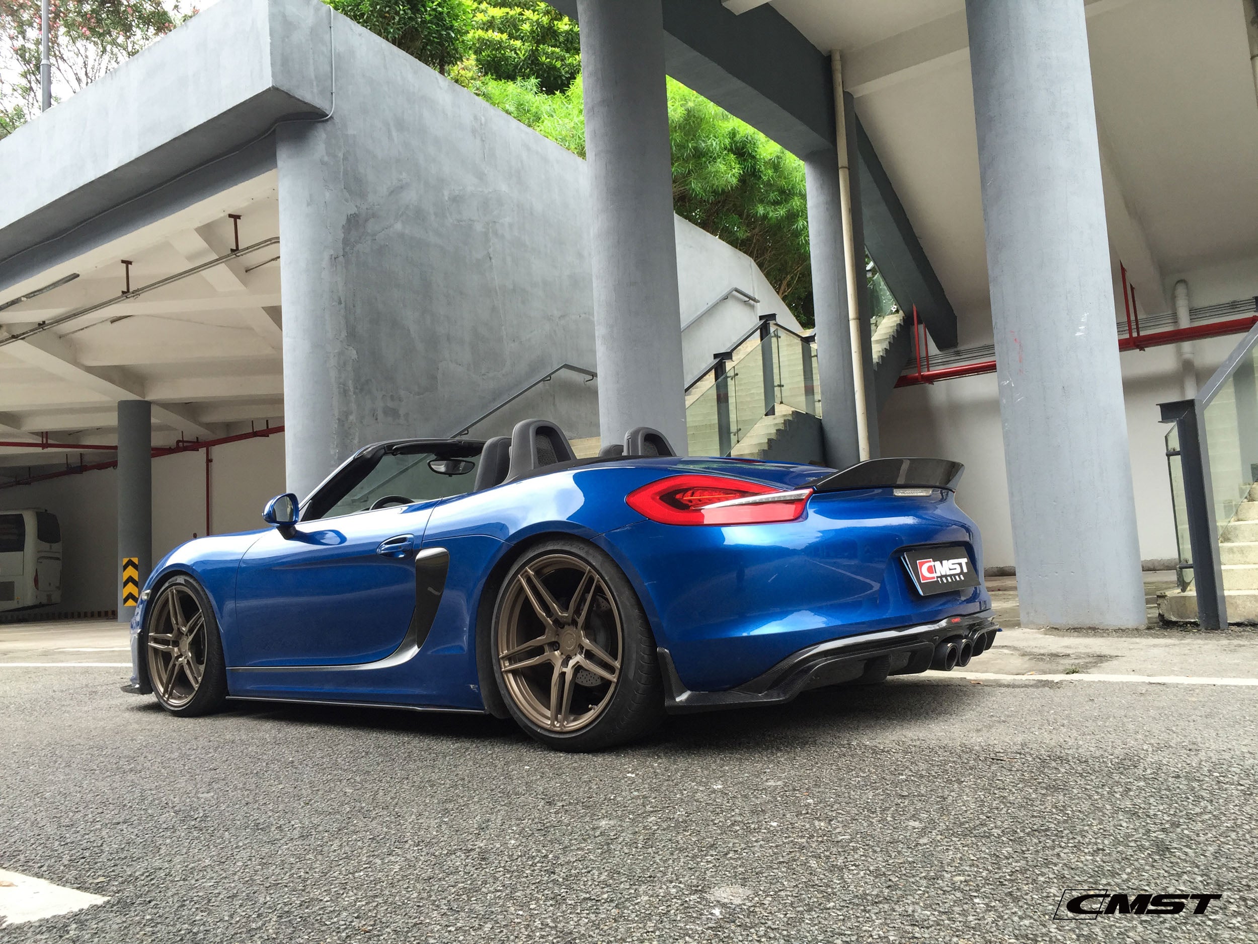 CMST Porsche 981 Cayman / Boxster (2013–2015) Carbon Fibre  Body Kit - Robot Bodykits
